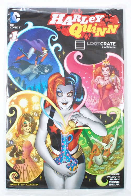 Loot Crate Harley Quinn comic