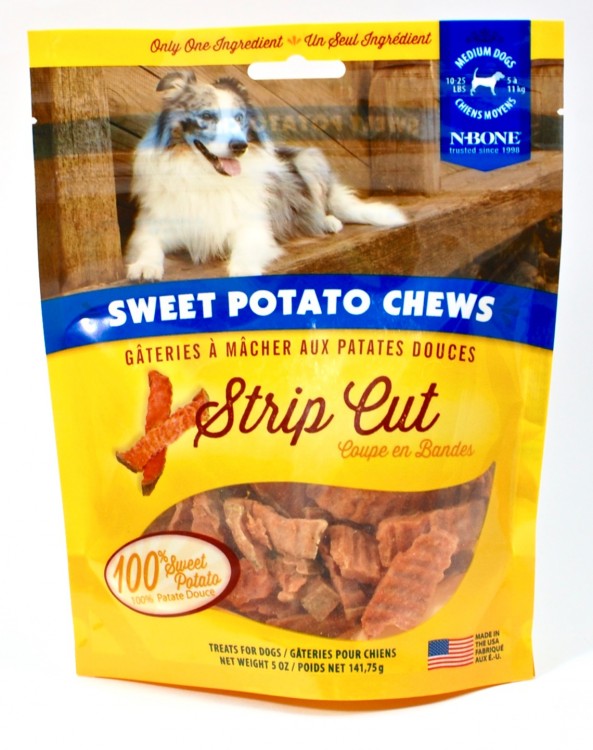 sweet potato chews dogs