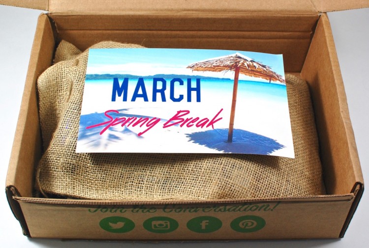 March 2016 Snack Sack