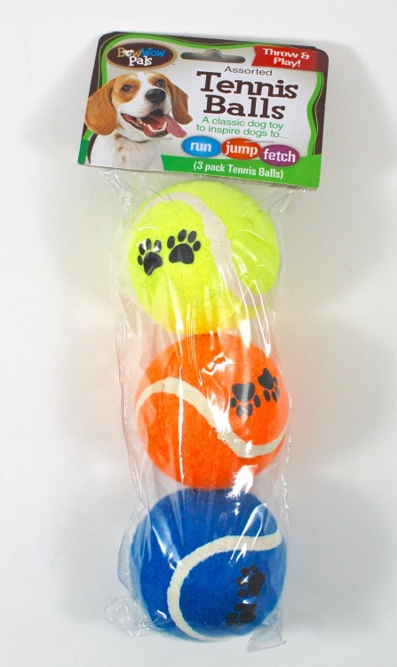 bow wow pals tennis balls