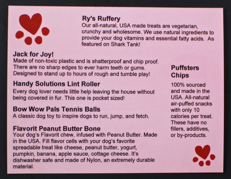 February 2016 Surprise My Pet review