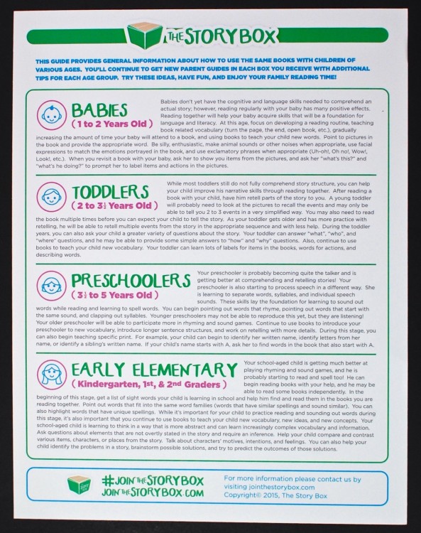 The Story Book box
