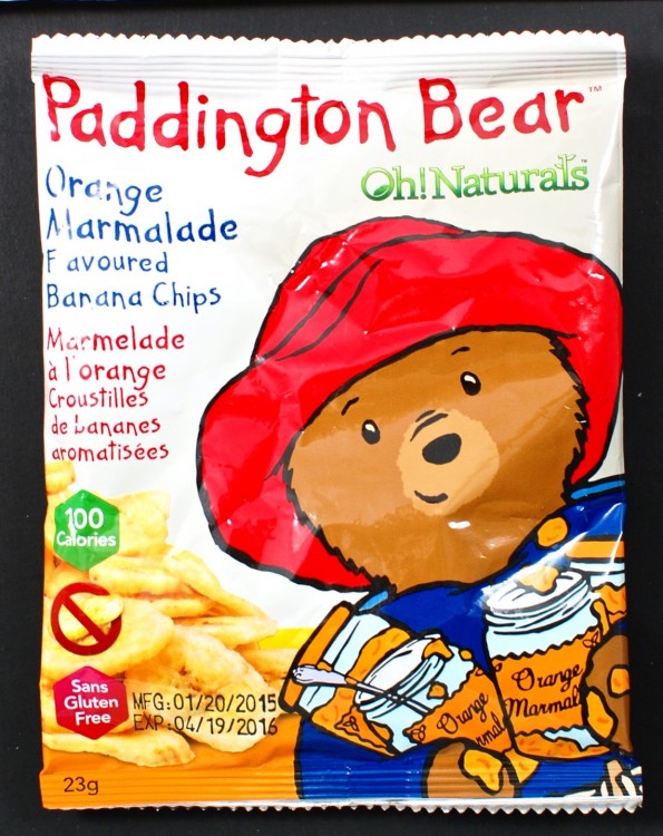 Paddington Bear banana snack