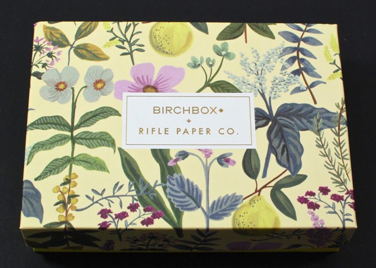 Birchbox rifle paper co. box