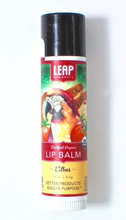 leap organics lip balm