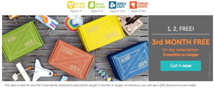 Kiwi Crate free box
