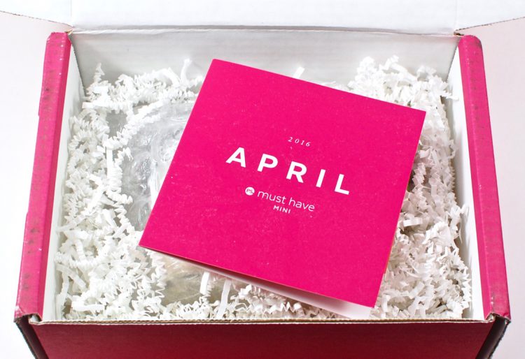POPSUGAR Must Have Mini April 2016 review