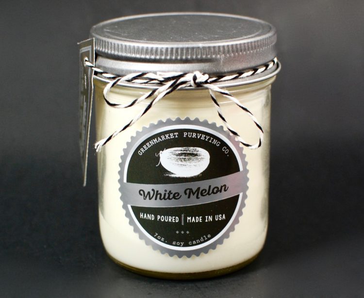 Greenmarket Purveying Co candle