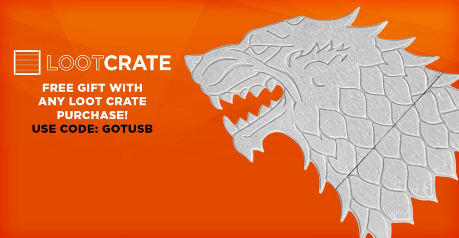 Loot Crate free usb