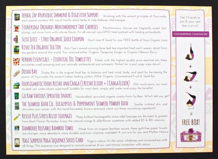 Yogi Surprise April 2016 review