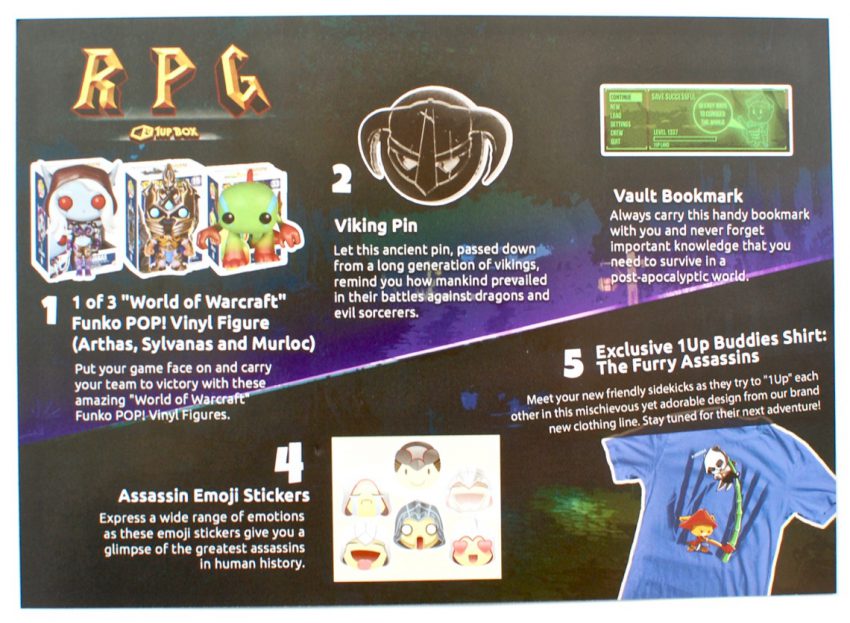 May 2016 1-Up box review