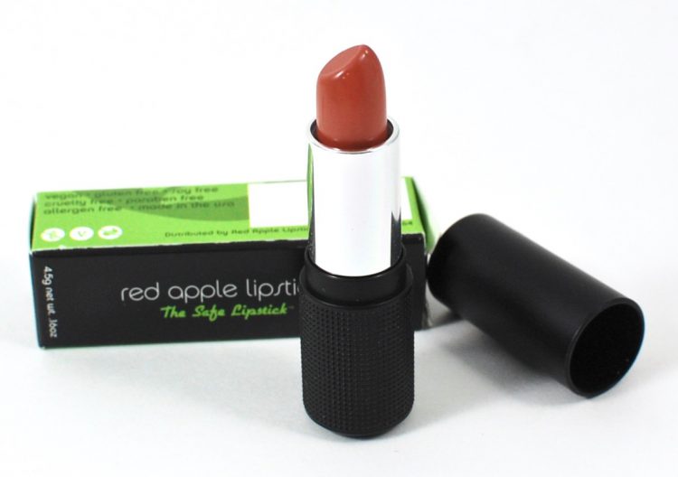 red apple vegan lipstick