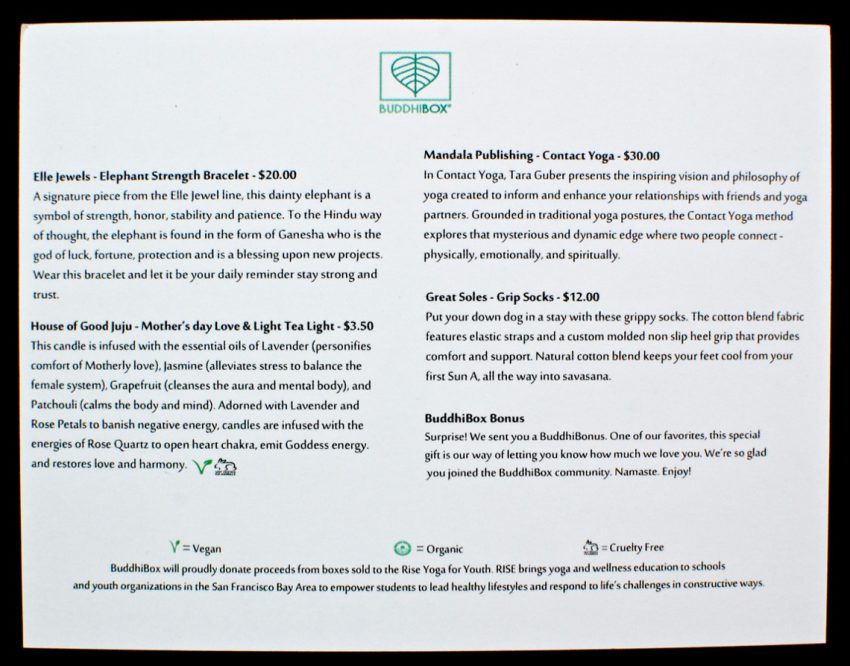 May 2016 Buddhi box review