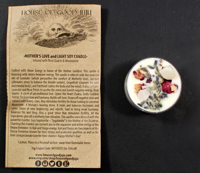 house of good juju candle