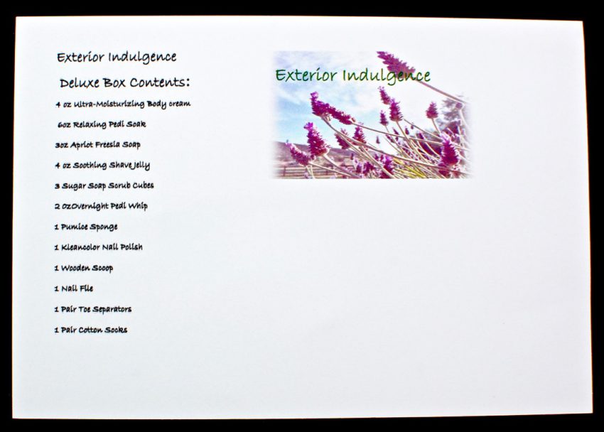 May Exterior Indulgence review