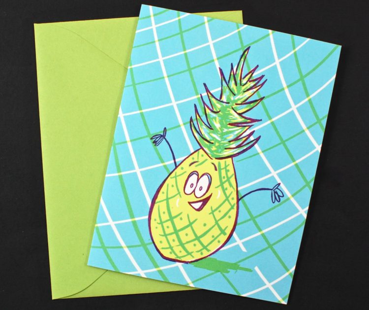 pineapple card
