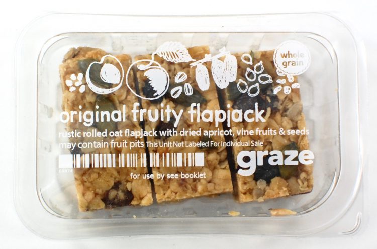 graze fruity flapjacks