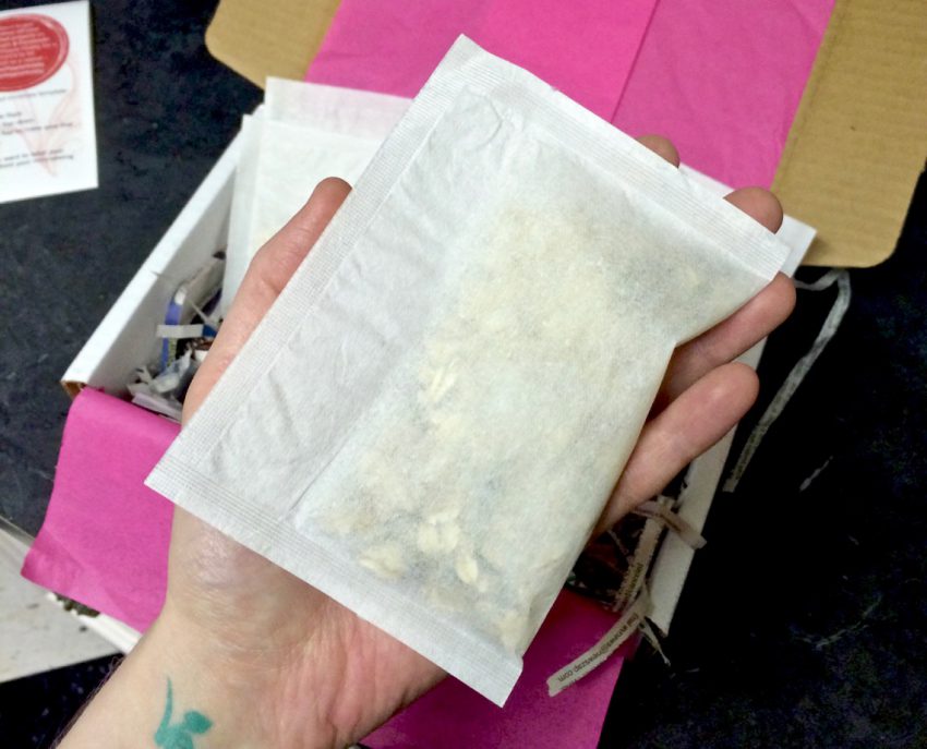bath tea sachet