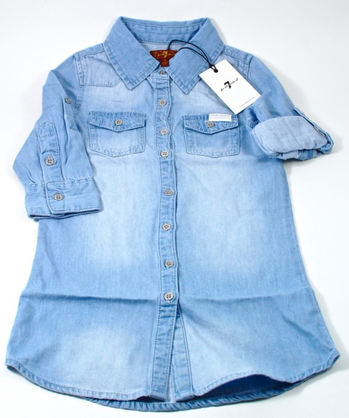 7 for all mankind denim dress