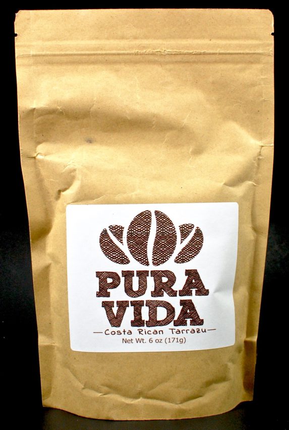 Pura Vida coffee