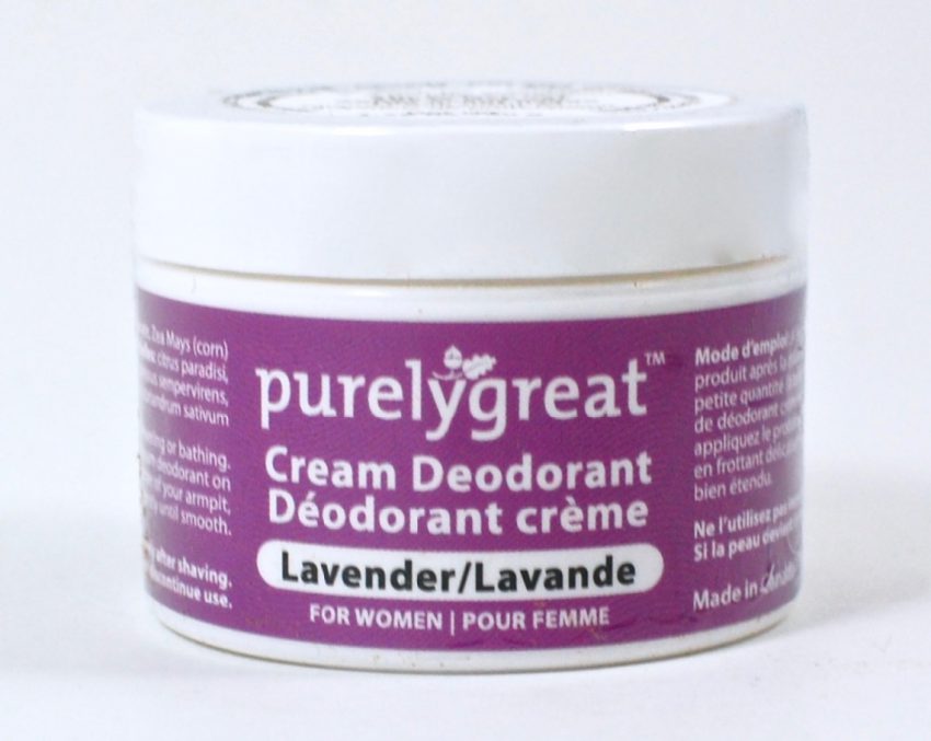 Purelygreat deodorant