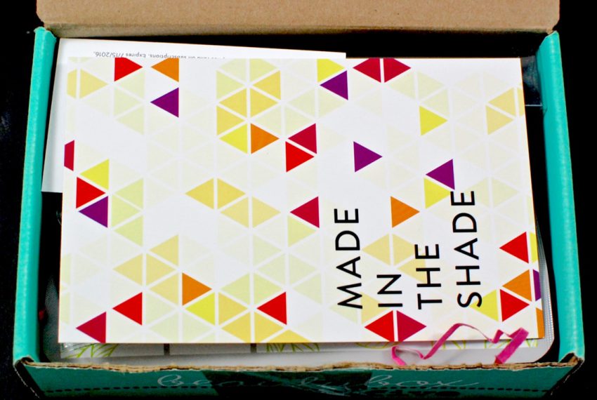 Beauty Box Five review