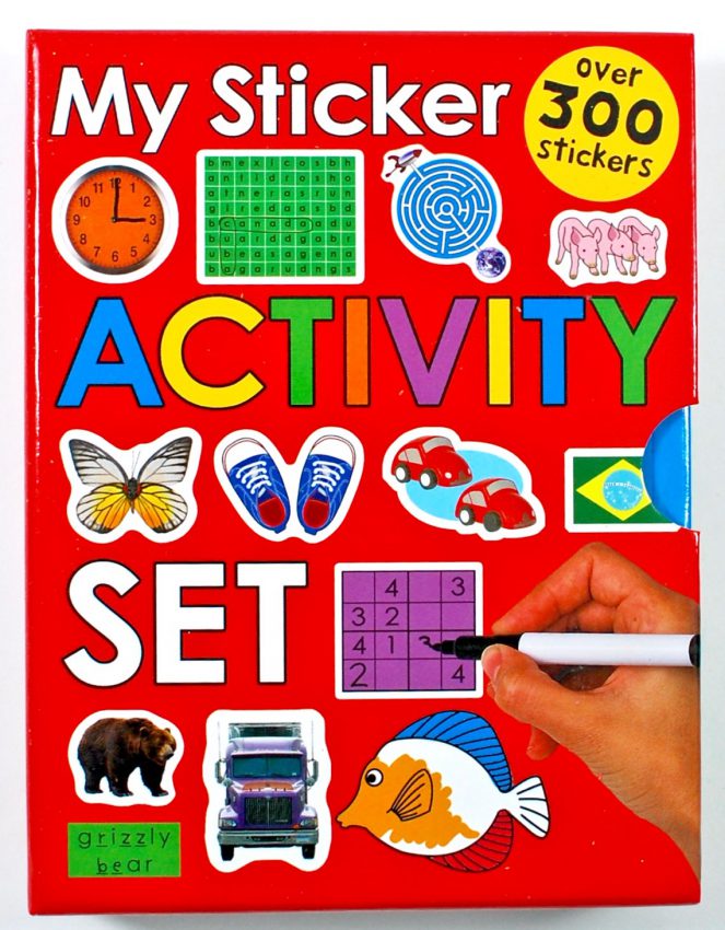 my sticker activity set