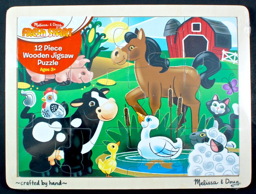 Melissa & Doug farm puzzle