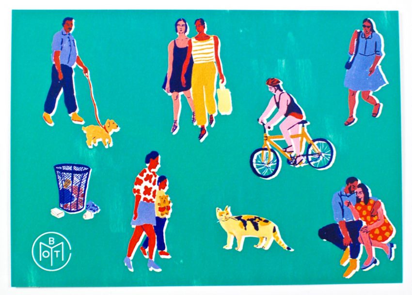 Modern Lovers postcard