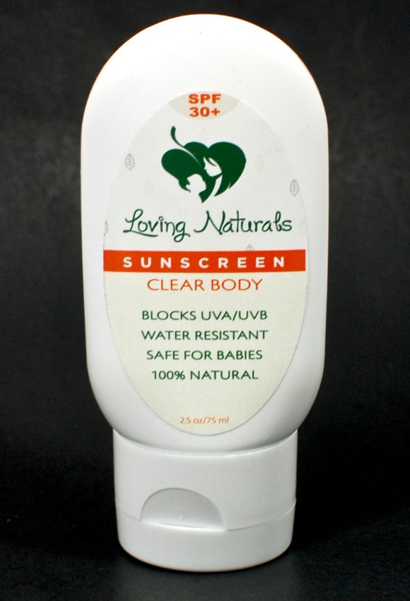 Loving Naturals sunscreen