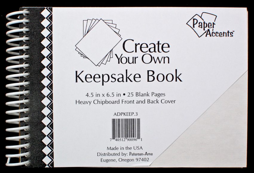 keepsake book diy
