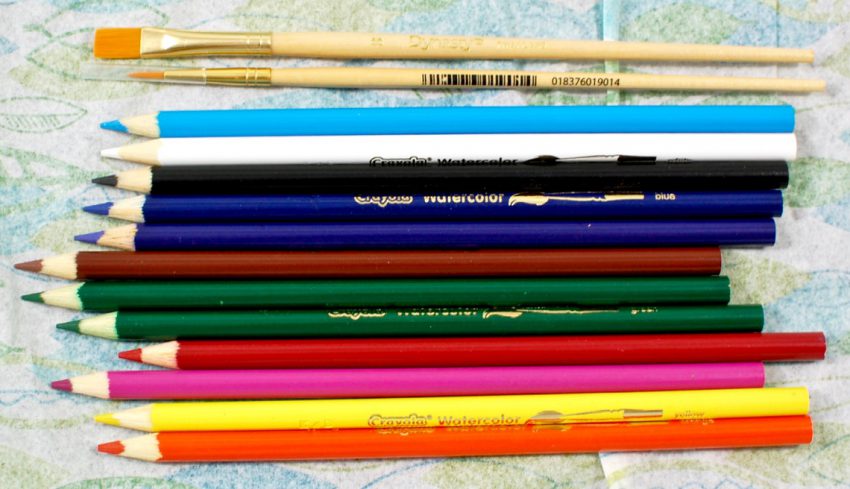 watercolor pencils