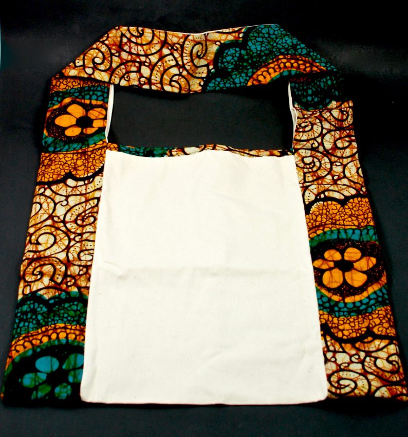 Kitenge tote Globein