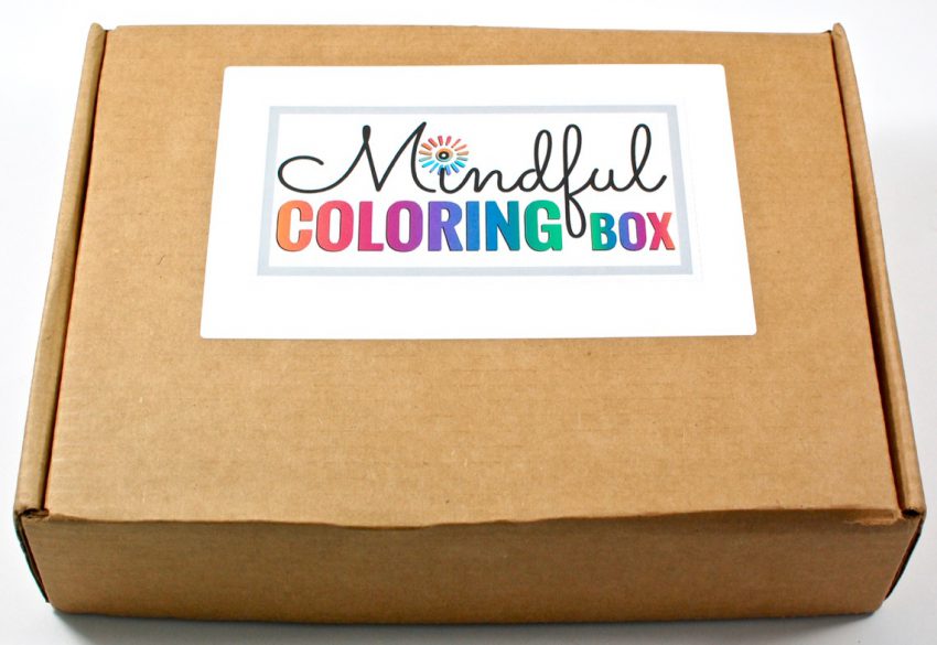Mindful Coloring Box review