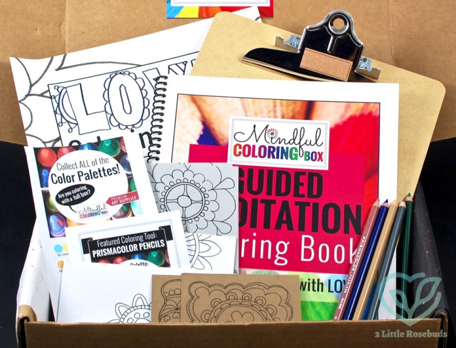 May 2016 Mindful Coloring Box review
