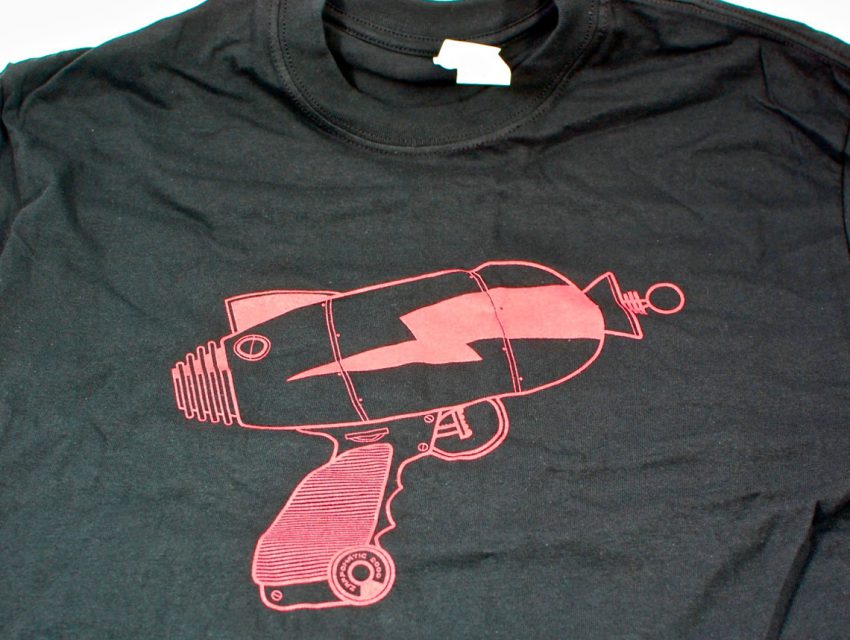 ray gun t-shirt