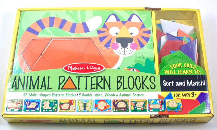Melissa Doug pattern blocks