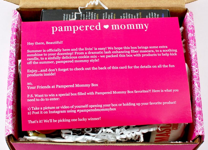 Pampered Mommy Box review