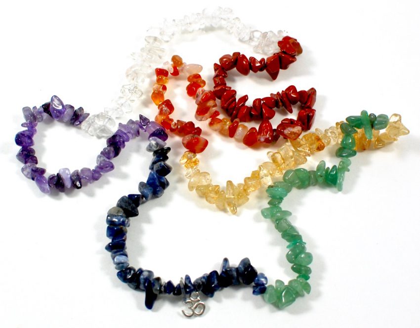 rainbow crystal necklace