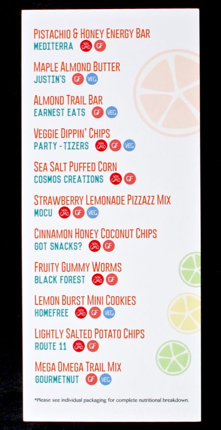 Snacksack June 2016