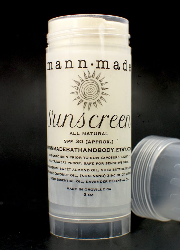 mann-made sunscreen stick