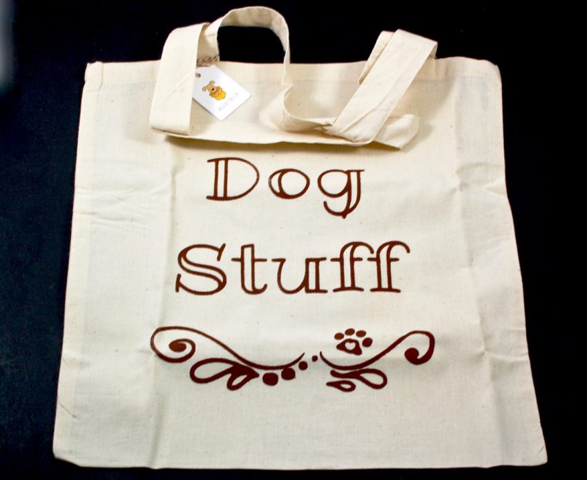 dog stuff tote
