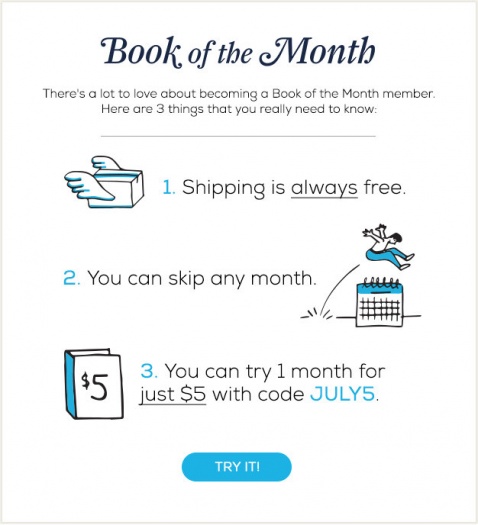 book of the month coupon