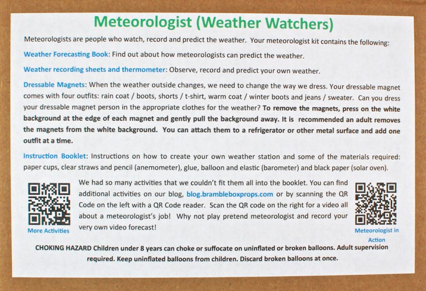 Bramble Box meteorologist
