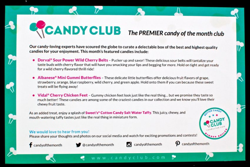 Candy Club subscription box
