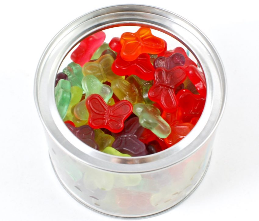 gummy butterflies
