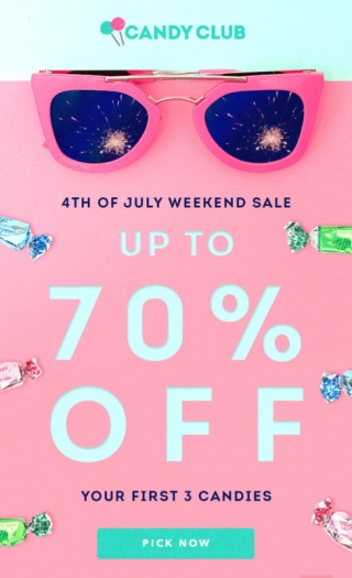 candy club coupon