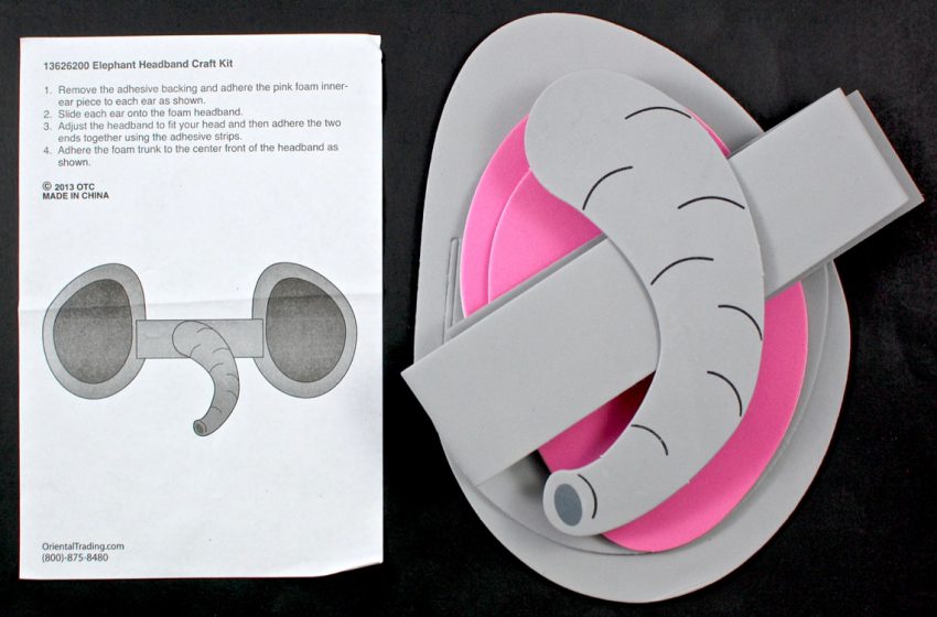 elephant mask craft