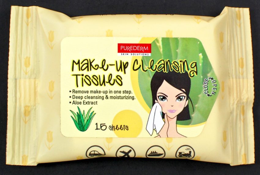 Makeup cleansing wipes