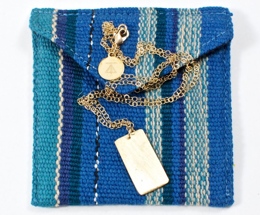 GlobeIn brass necklace